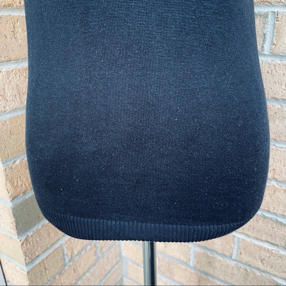 TARGET Black Diamante Knit Top Size Small Casual Office Work Event - Picture 4 of 7
